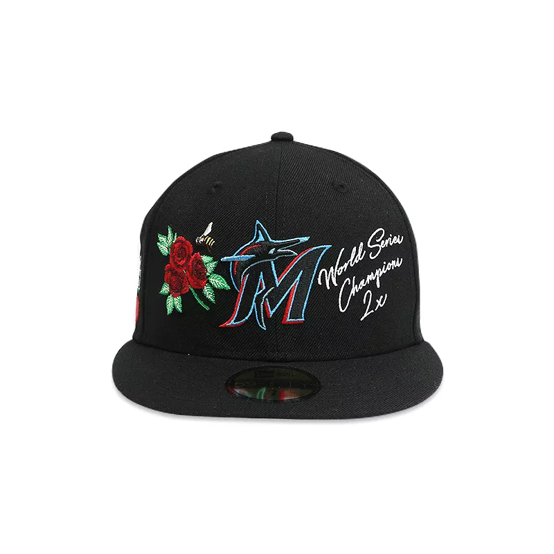 [12731504] Miami Marlines Icon Quickstrike Men's Fitted Hat