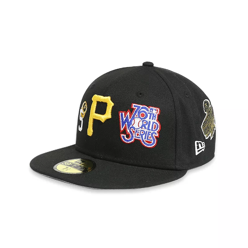 [60224556] Pittsburgh Pirates Count The Rings Blue MBL 59FIFTY Men's Fitted Hat