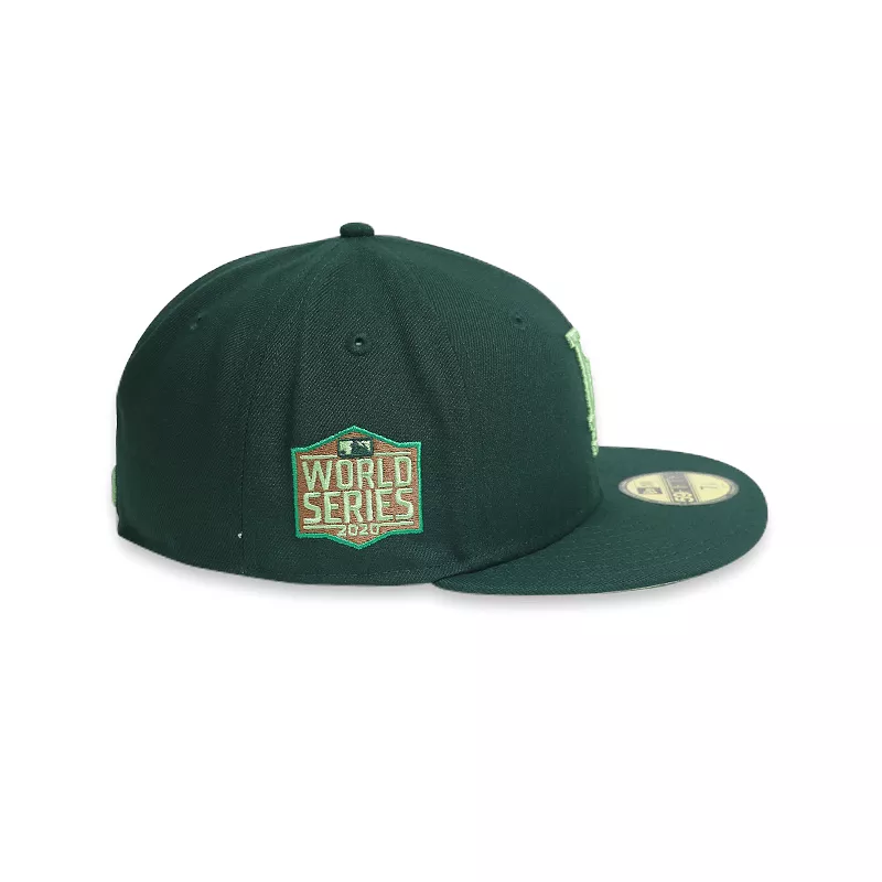 [60243835] Los Angeles Dodgers 20 WS Green STATE FRUIT 59FIFTY Men's Fitted Hat