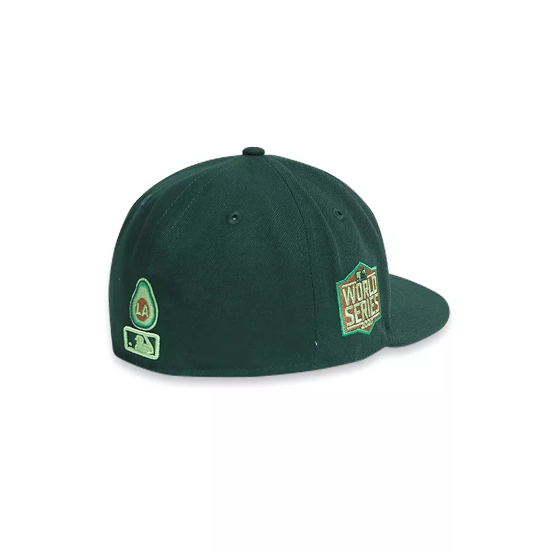 [60243835] Los Angeles Dodgers 20 WS Green STATE FRUIT 59FIFTY Men's Fitted Hat