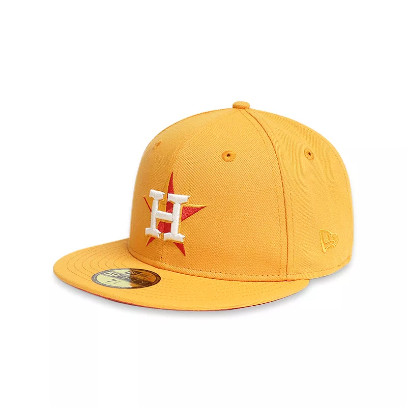 [60243836] Houston Astros 17 WS STATE FRUIT  Yellow 59FIFTY Men's Fitted Hat