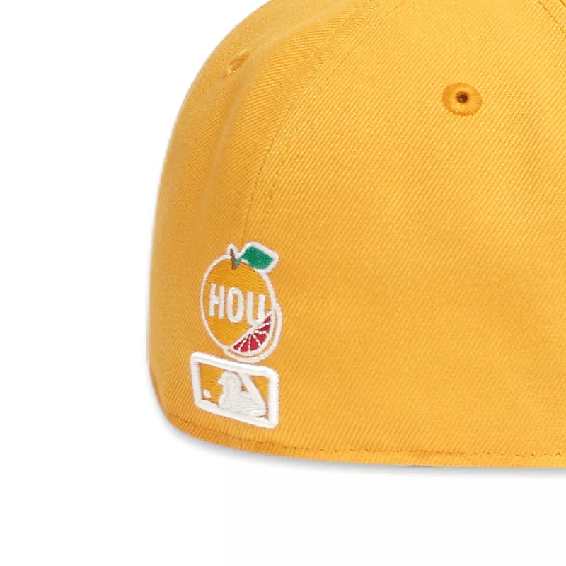 [60243836] Houston Astros 17 WS STATE FRUIT  Yellow 59FIFTY Men's Fitted Hat