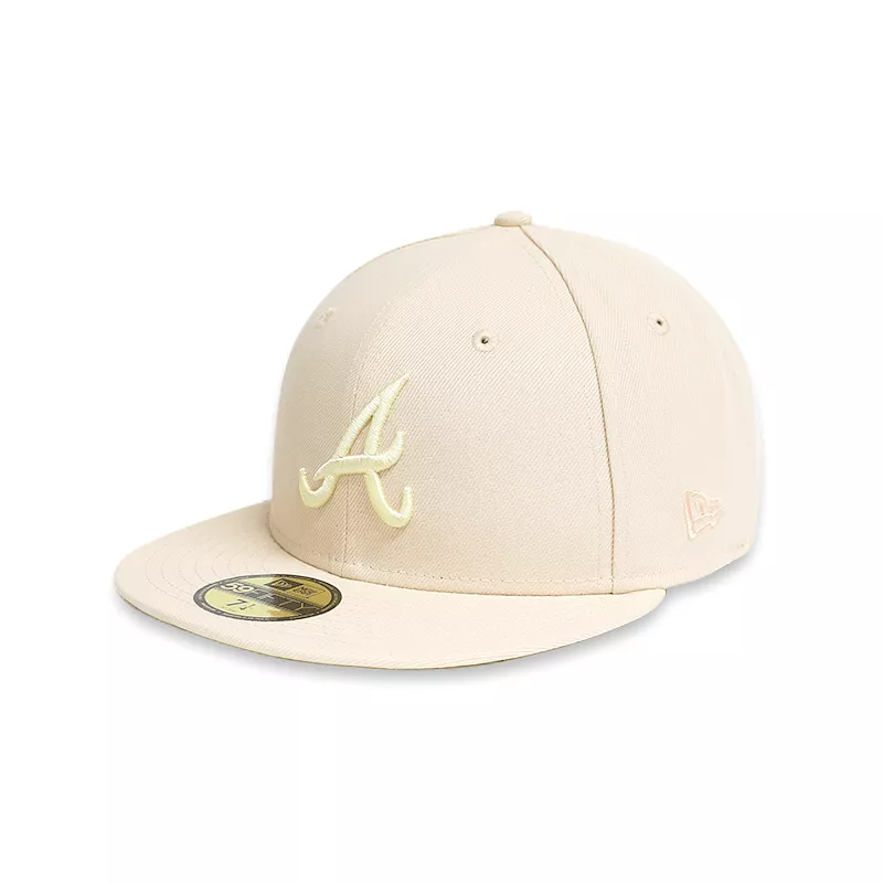 [60243838] Atlanta Braves 95 WS STATE FRUIT Peach 59FIFTY Men's Fitted Hat