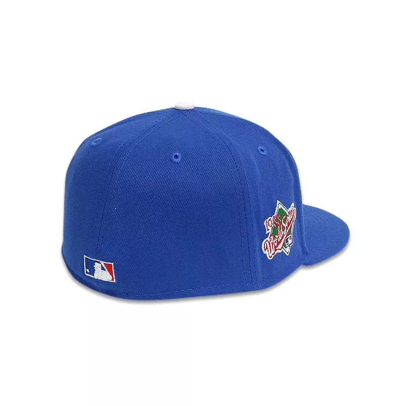 [70584834] New Era MLB LA Dodgers World Series 88' Patch Men's Fitted Hat