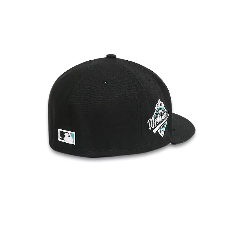 [70625162] Florida Marlins 91' World Series Black Men's Fitted