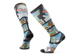 Adventure Print Ski TC Sock Men's