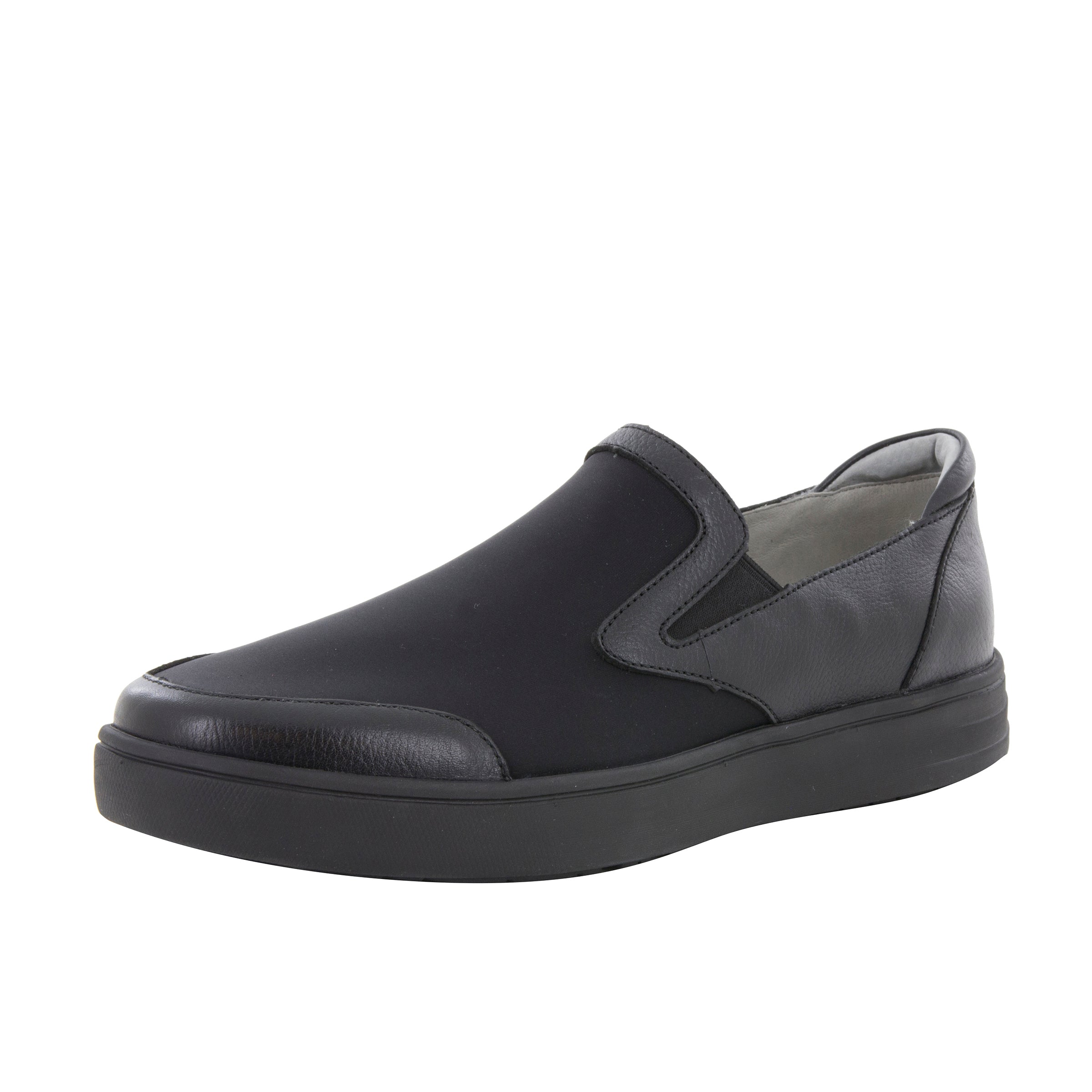 Alegria Men's Bender Black Mix Shoe