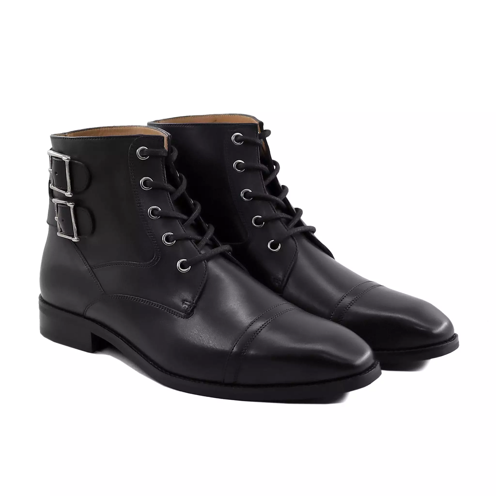 Amado - Men's Black Claf Leather Boot