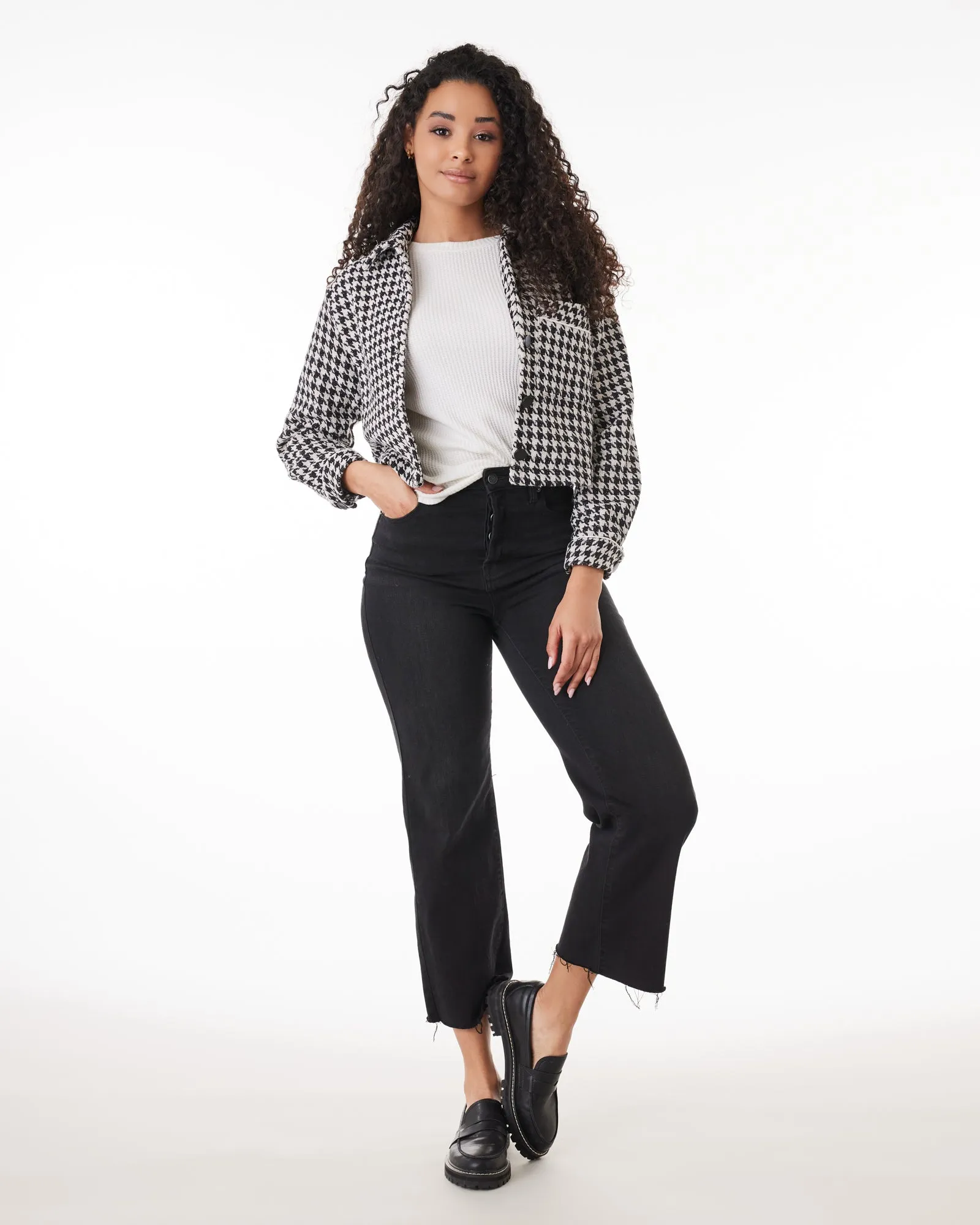 Amelia Houndstooth Jacket