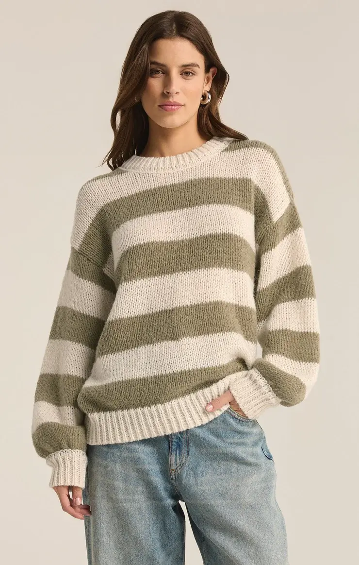 ANDERS STRIPE SWEATER