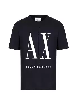 Armani Exchange Icon Logo Regular Fit T-Shirt 8NZTPAZJH4Z