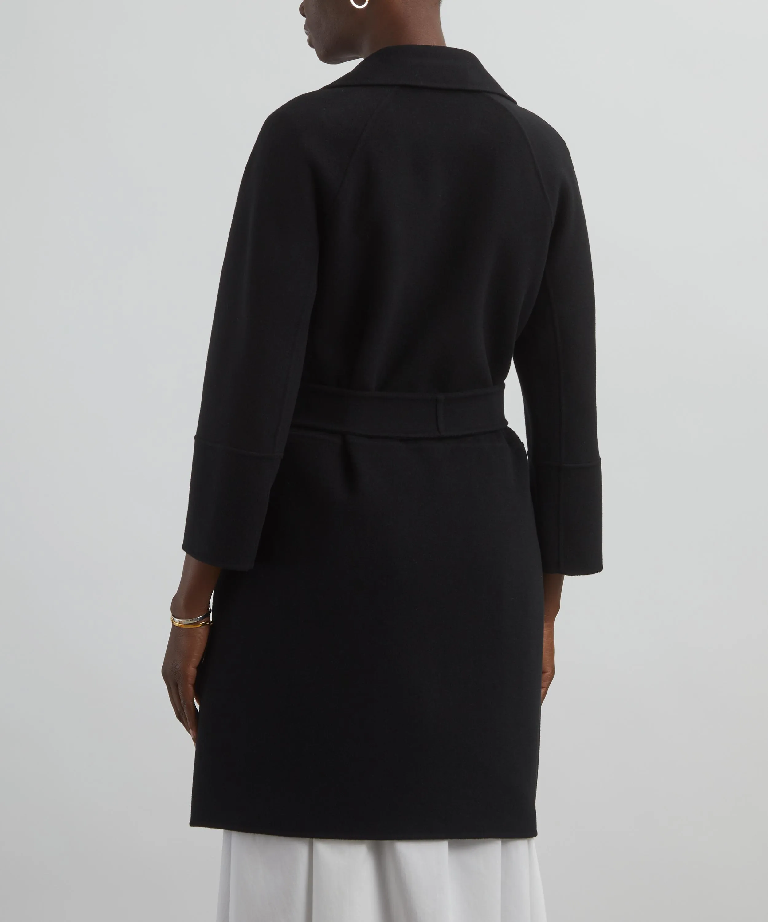 Arona Double-Faced Short Wool Coat