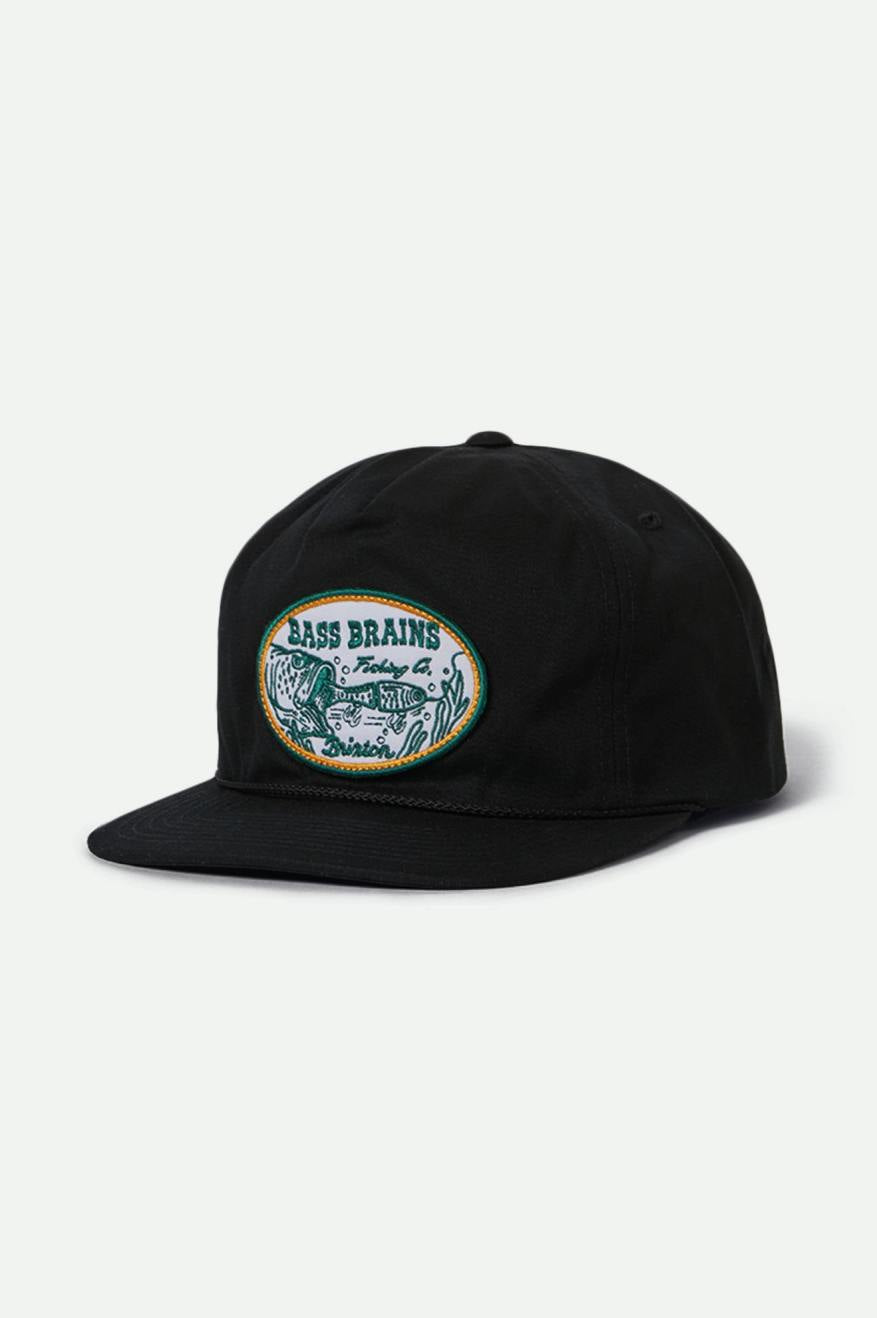 Bass Brains Swim HP Snapback - Black