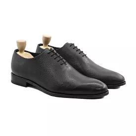 Bauska - Men's Black Pebble Grain Wholecut Shoe