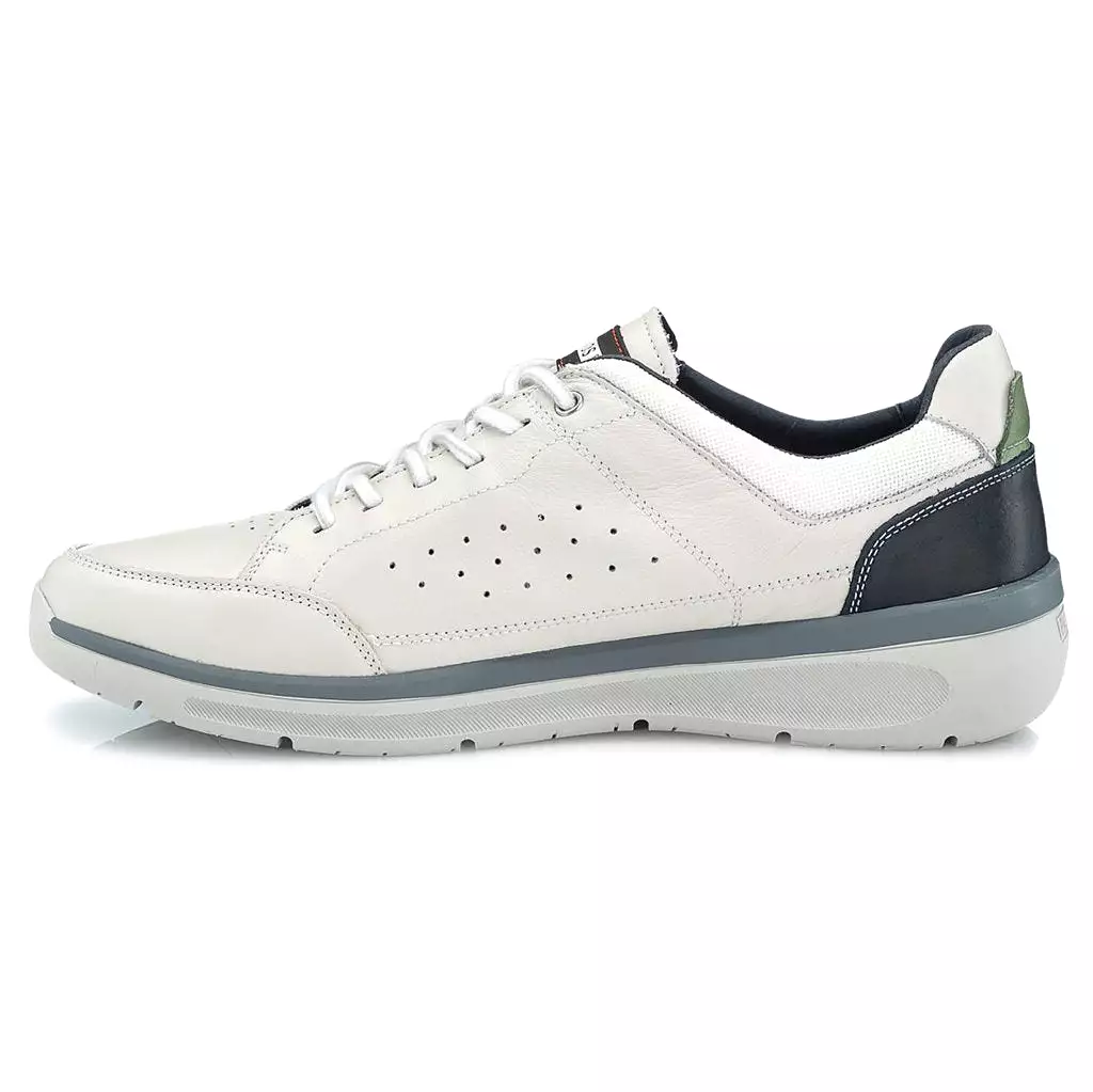 Biar M6V Leather Textile Men's Low Top Trainers