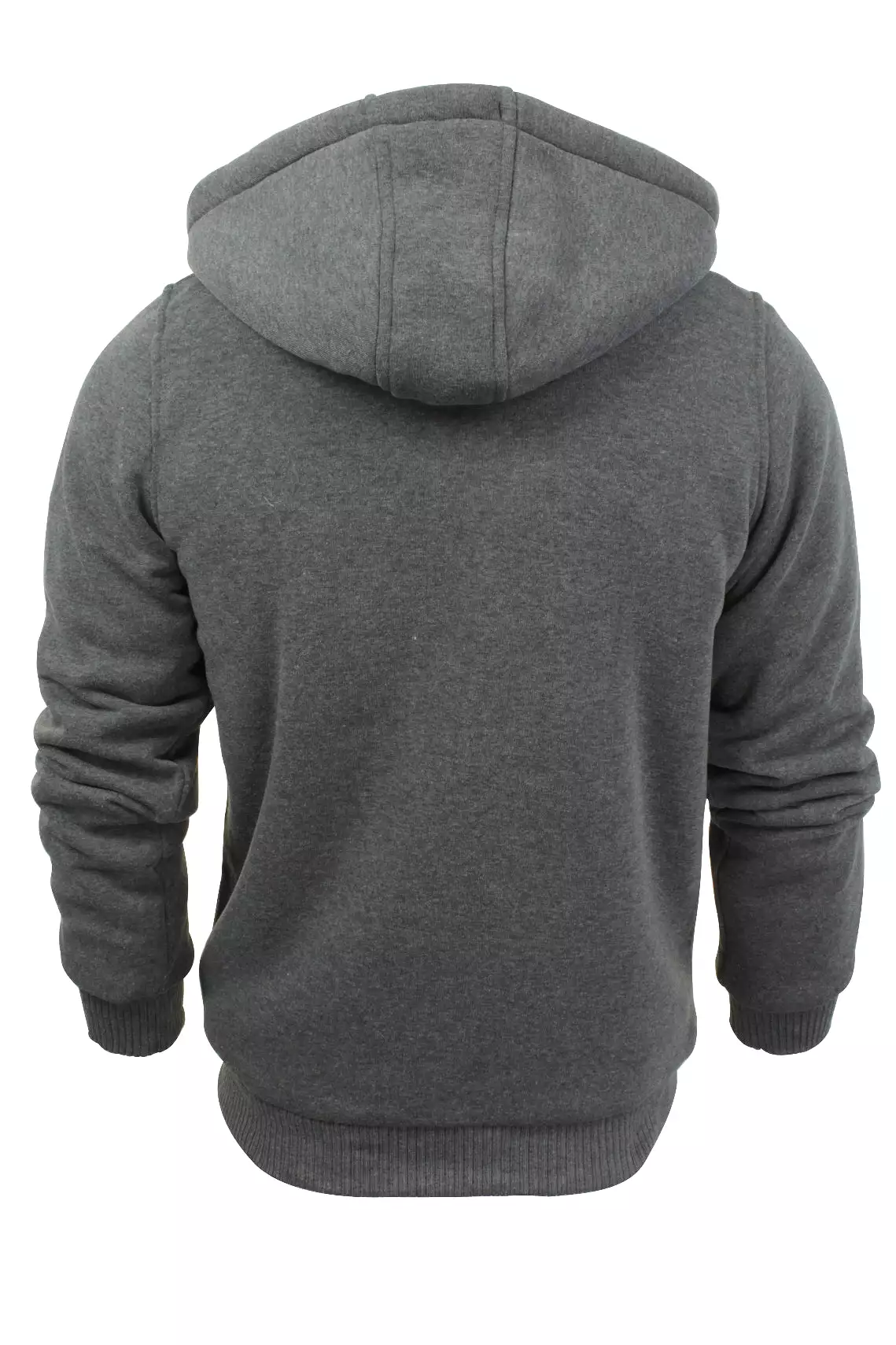 Brave Soul Mens Hoodie Sweatshirt Jumper with Fleece Hood and Body Lining