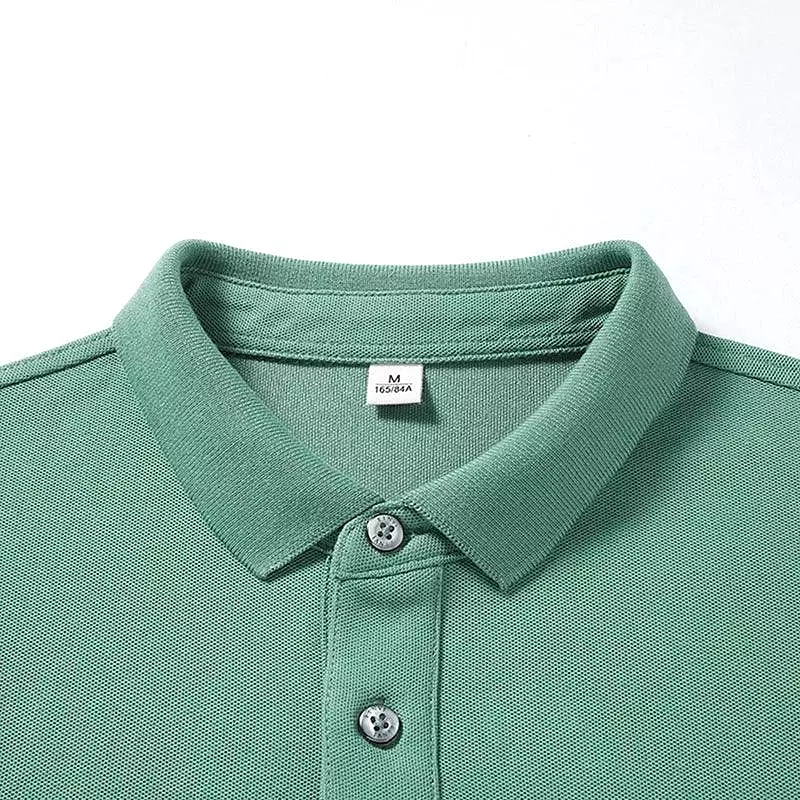 Buttoned Men Polo Shirt