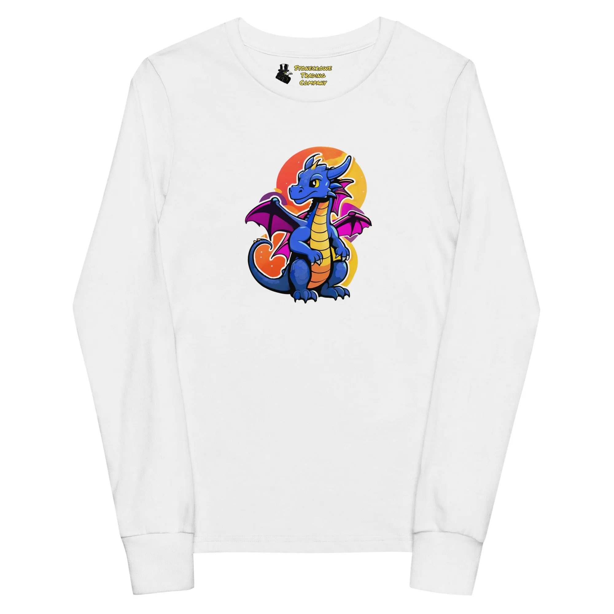 Cute Dragon Youth Long Sleeve Tee