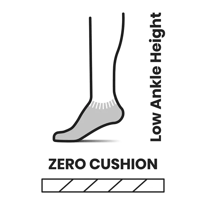 Cycle Zero Cushion Ankle Sock Men's