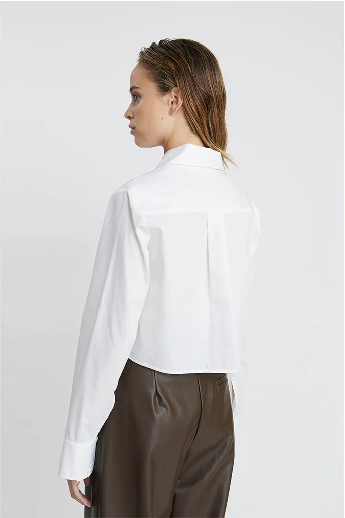 Dèluc - Honeybus Cropped Shirt - White