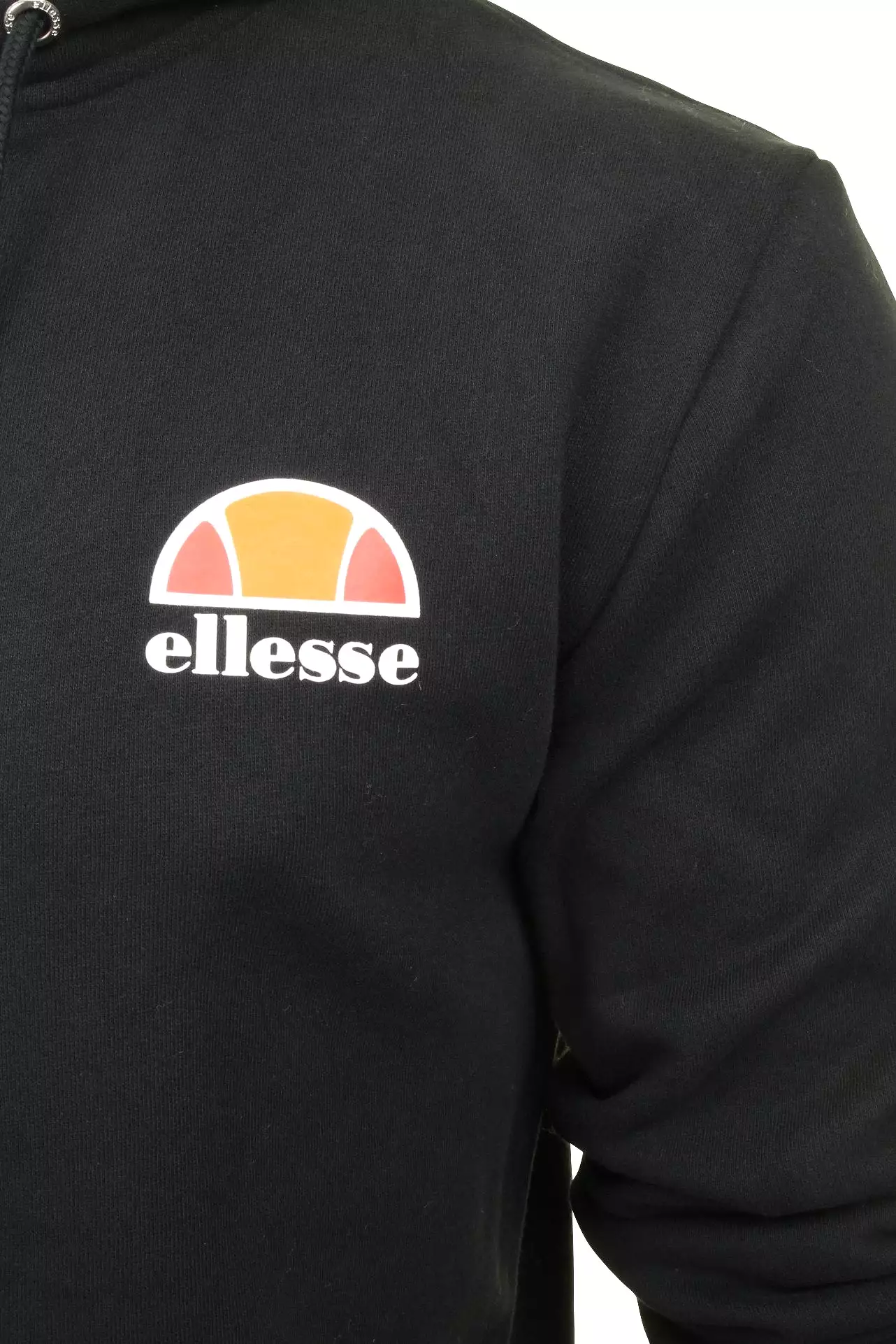 Ellesse Mens Zip Thru Hoodie Sweatshirt 'MILETTO'