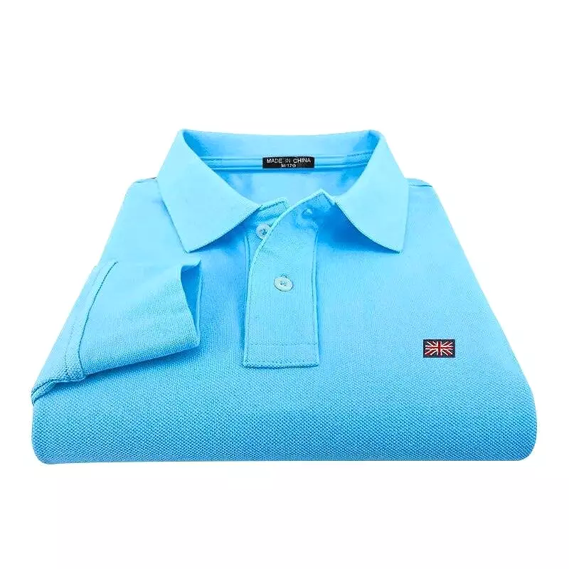 Embroidered Logo Men Polo Shirt