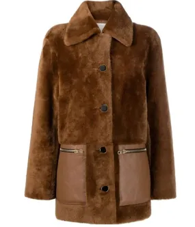 Hawkeye Florence Pugh Fur Brown Coat