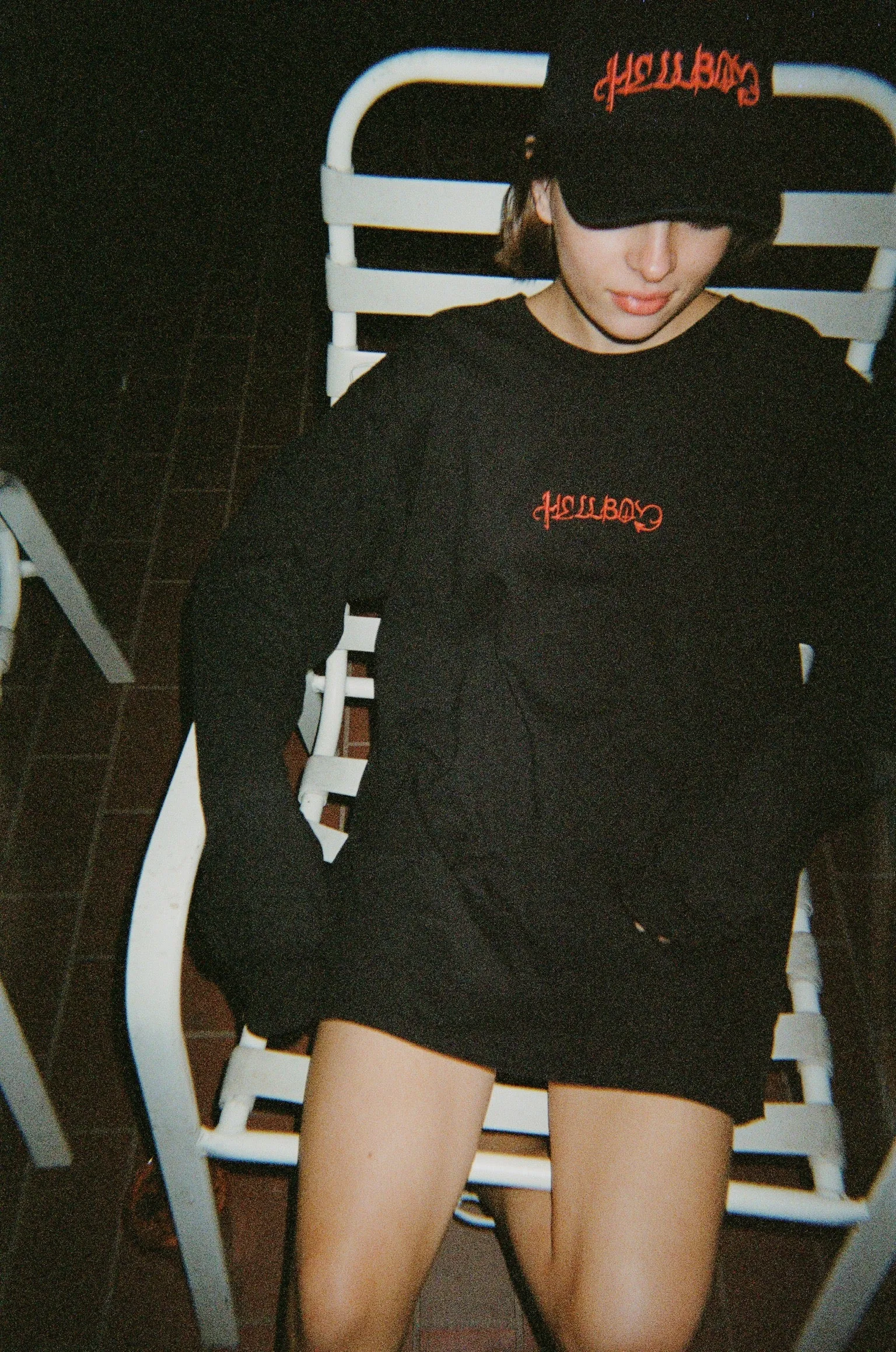 HELLBOY Embroidered Long Sleeve