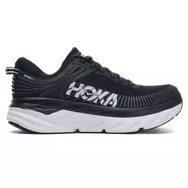 Hoka One One Mens Trainers Bondi 7 Lace-Up Low-Top Running Sneakers Mesh - UK 8.5