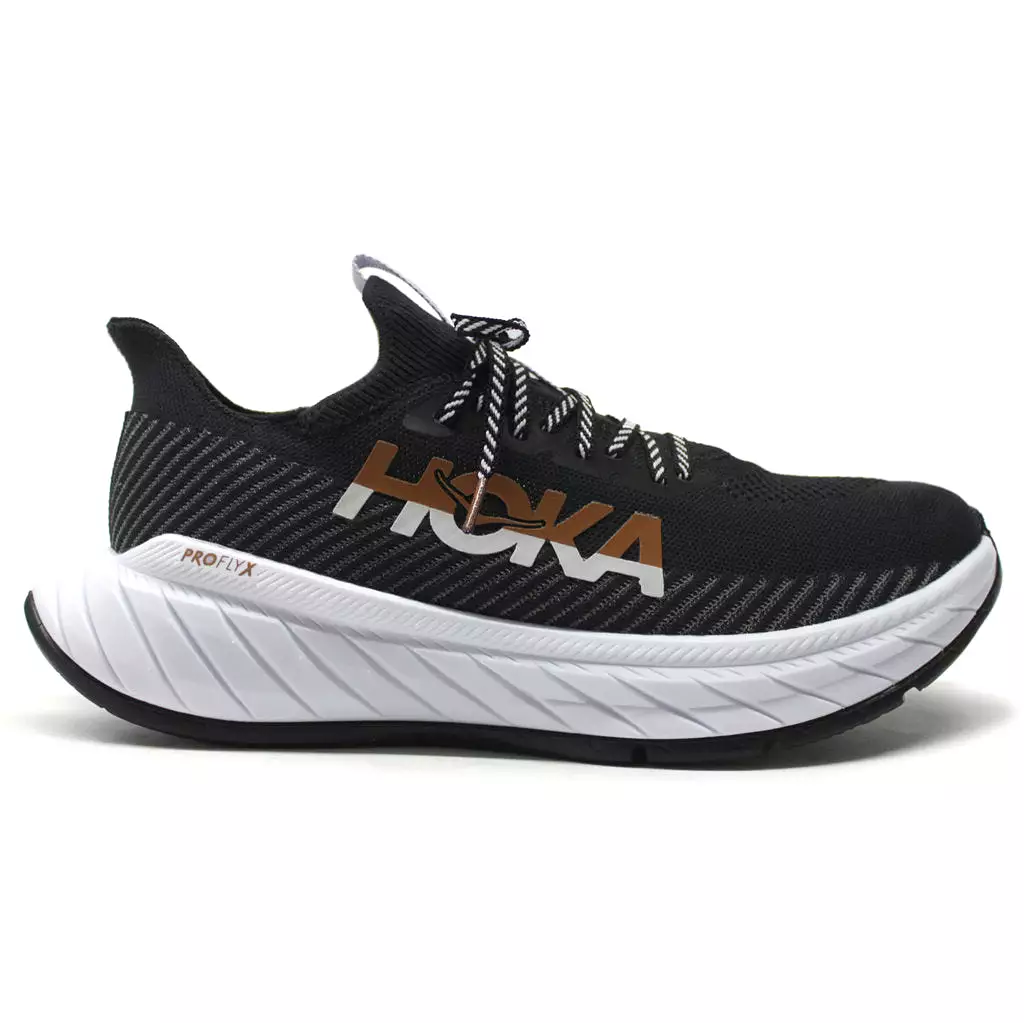 Hoka One One Mens Trainers Carbon X 3 Lace-Up Low-Top Running Textile - UK 11