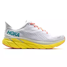 Hoka One One Mens Trainers Clifton 8 Lace-Up Low-Top Running Textile - UK 11.5