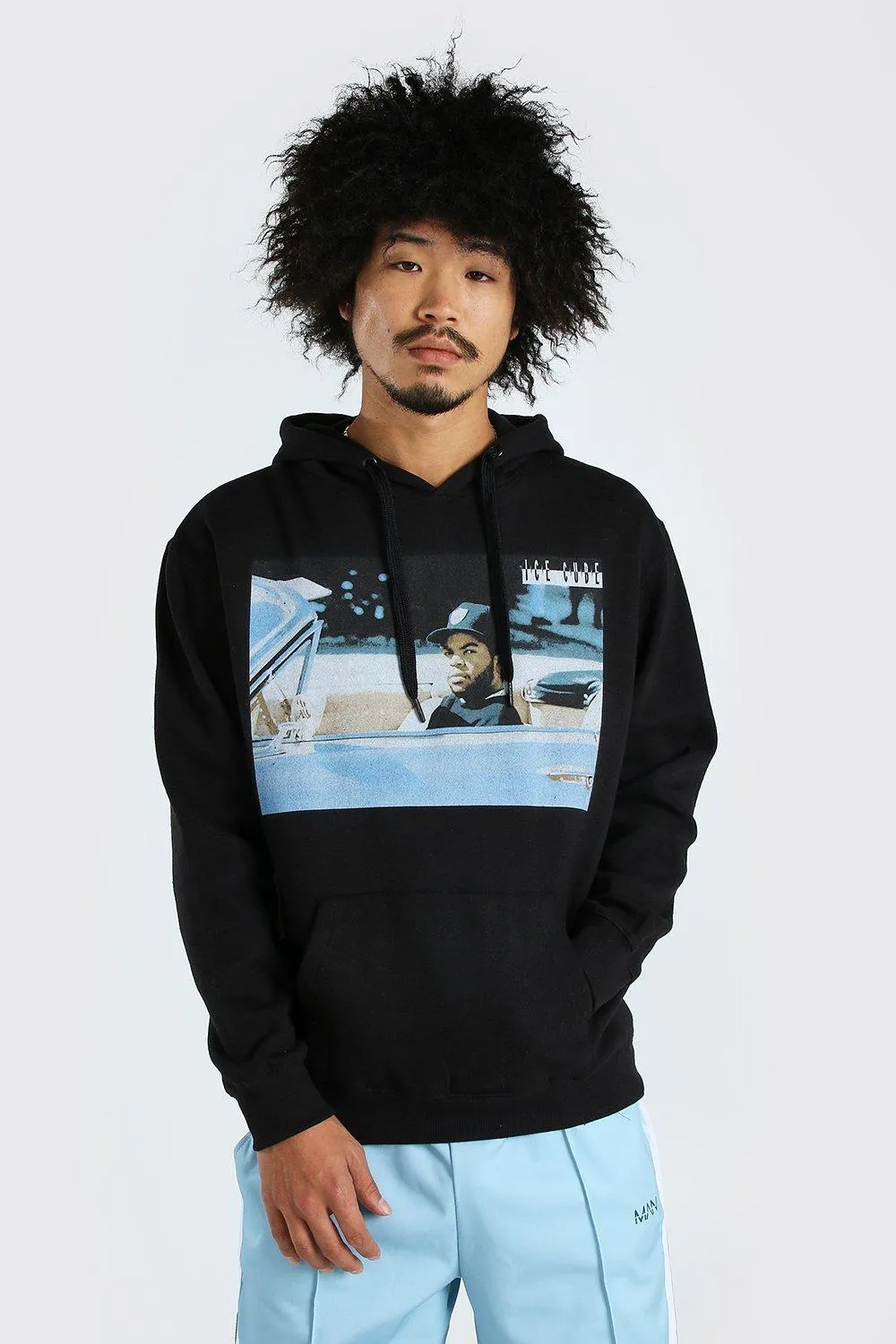 Ice Cube Rolling License Hoodie | boohooMAN UK