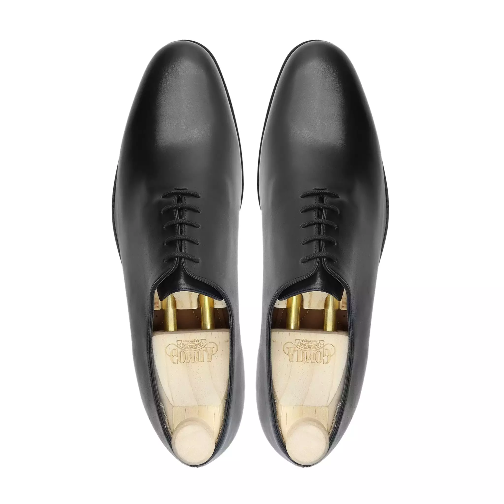 Lagoon - Men's Black Calf Leather Wholecut Shoe