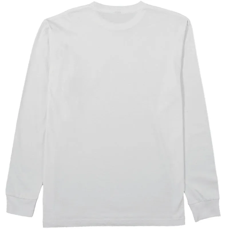 Maya Queen Long Sleeve Tee White