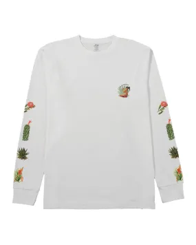 Maya Queen Long Sleeve Tee White