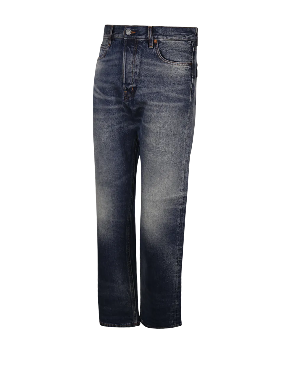 MEN HAIKURE BLUE COTTON BLAKE VINTAGE JEANS