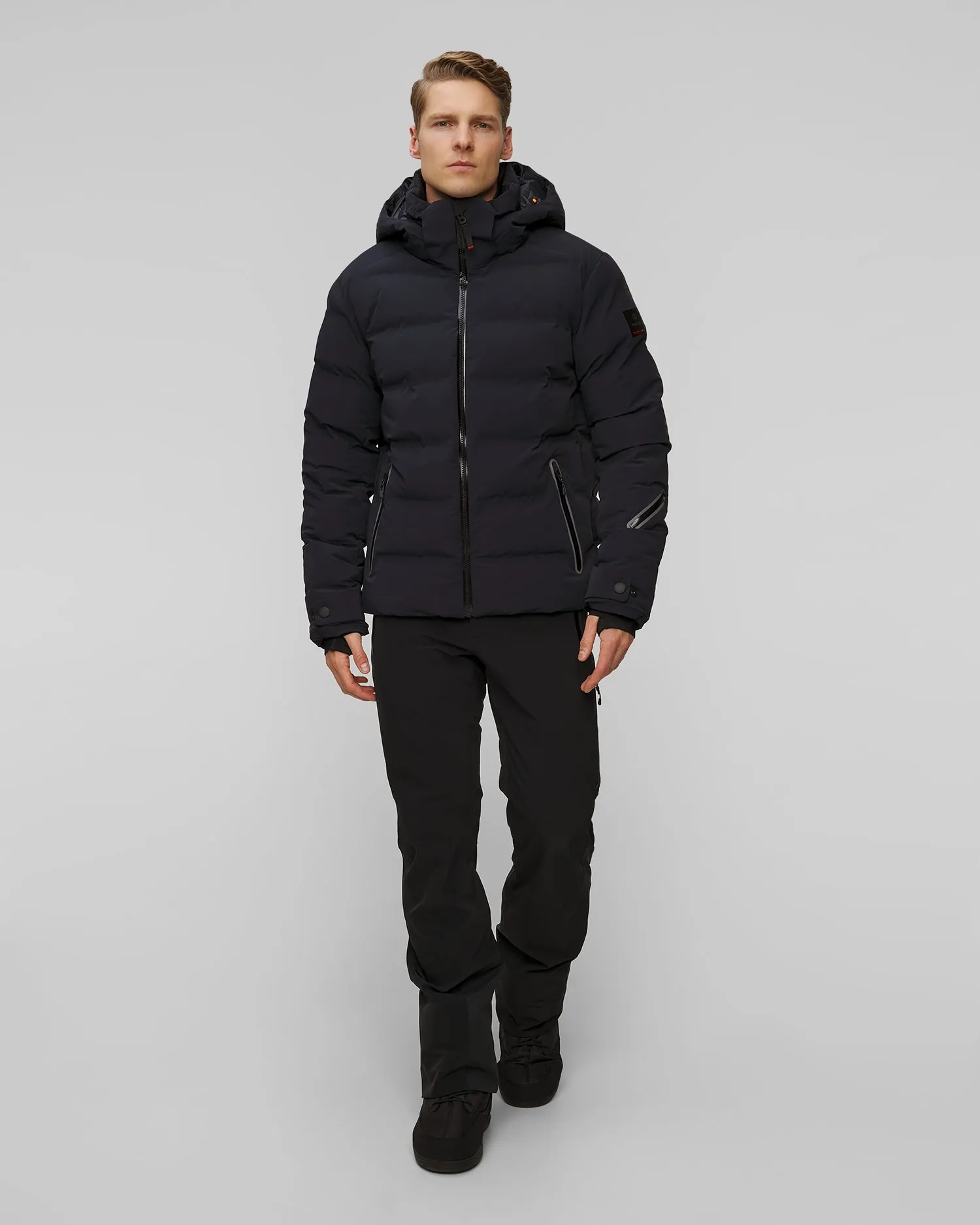 Men's navy blue ski jacket BOGNER FIRE+ICE Tec-Luka 34109137-468