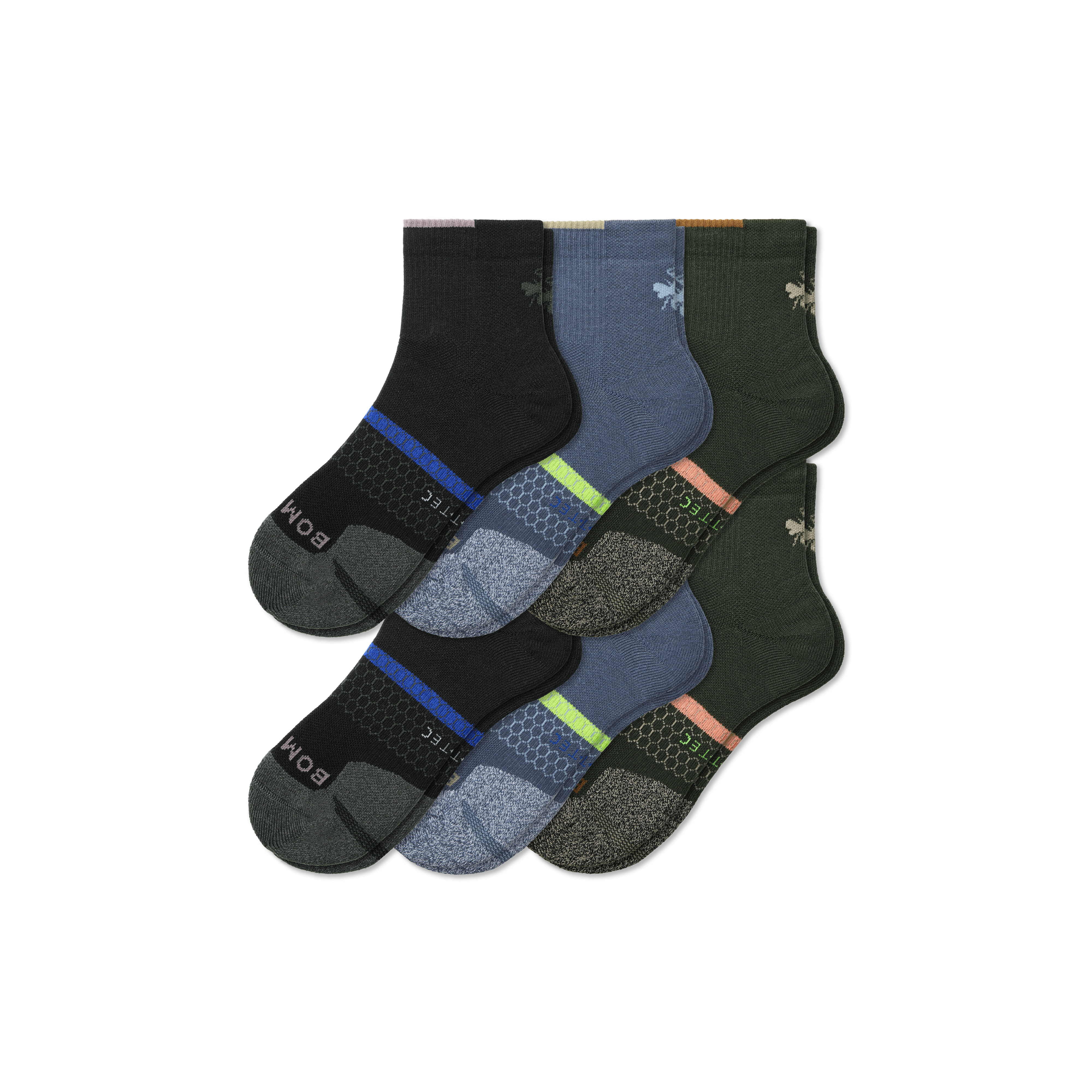 Men's All-Purpose Performance Quarter Sock 6-Pack