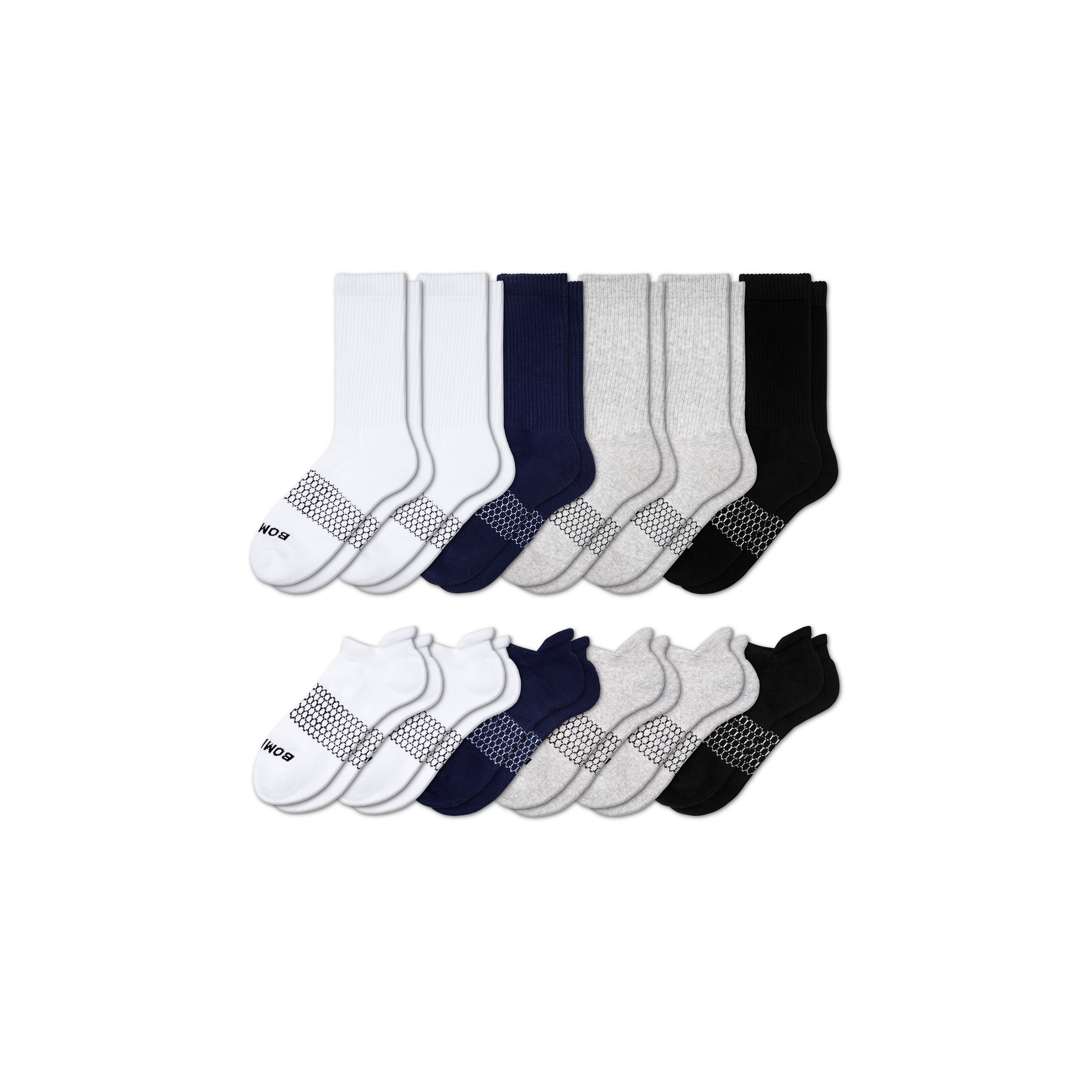 Men's Calf & Ankle Sock 12-Pack