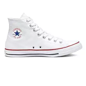 Mens Converse Chuck Taylor All Star Optical White Hi Top Lace Up Casual Shoe