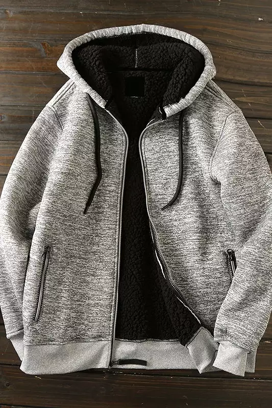 Mens Hoodie Dan! Plus fleece and thicken! Foreign trade men's clothing cut standard tail goods autumn and winter sports hooded c