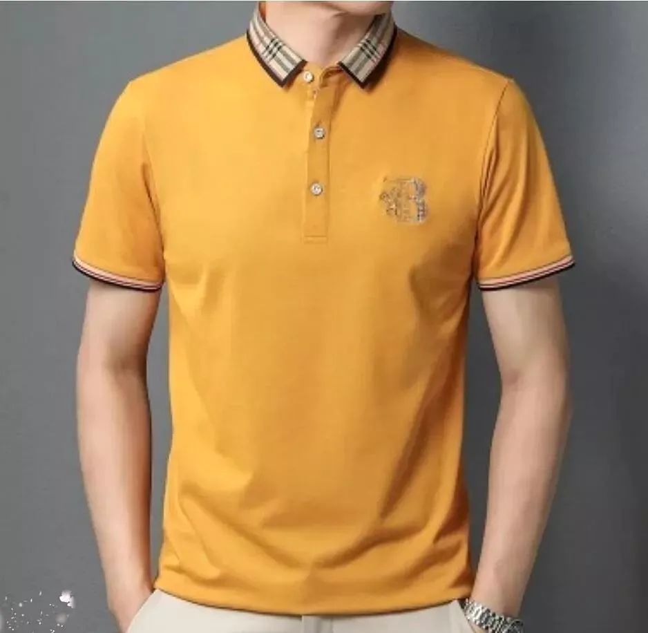 Men's Lapel Short Sleeve Polo Shirt M S3657010