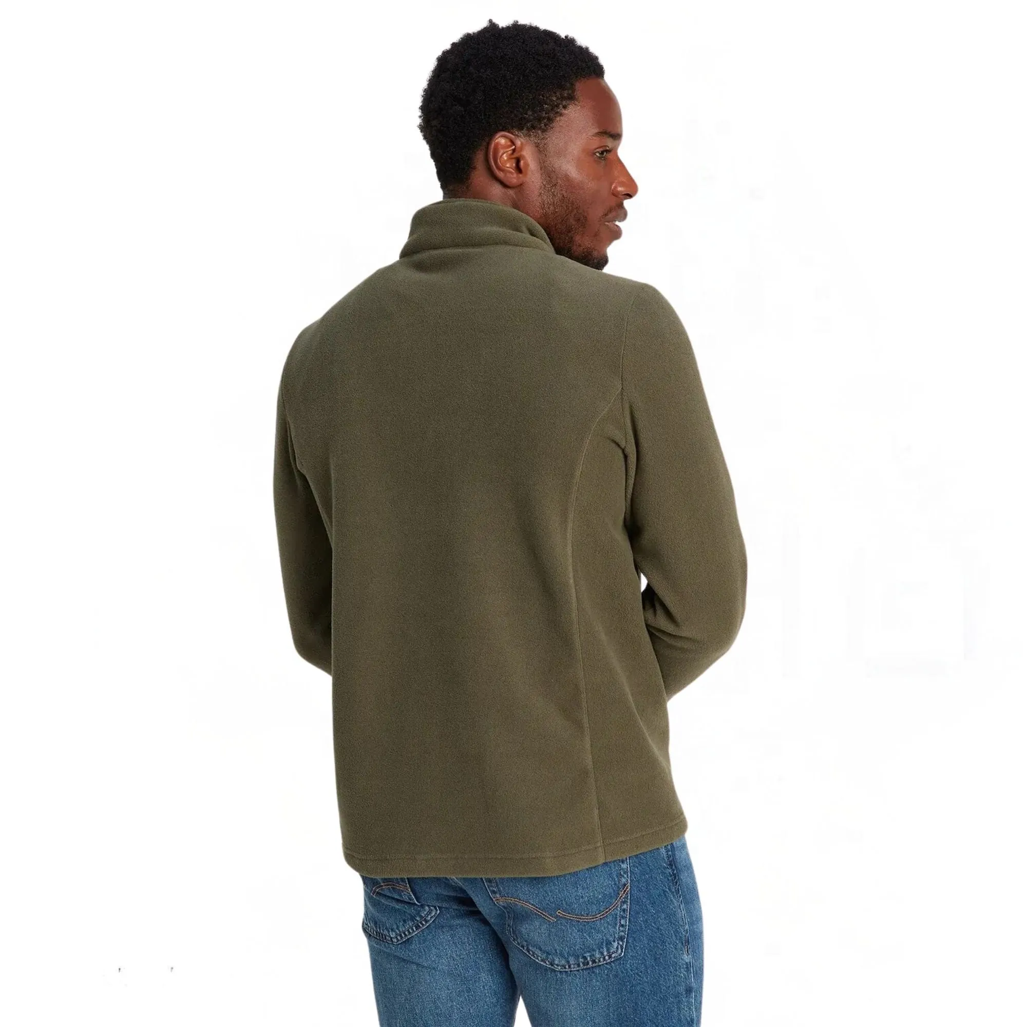 Mens Revive Quarter Zip Neck Fleece