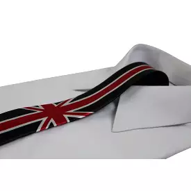 Mens Uk United Kingdom British Flag Novelty 5cm Skinny Neck Tie