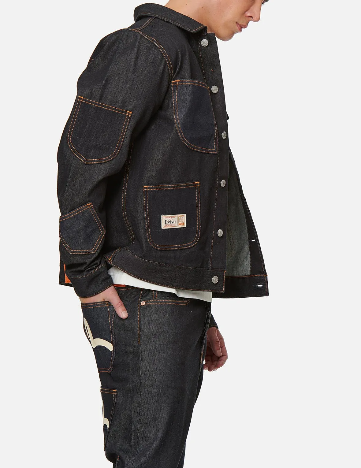 Multi-pockets Denim Jacket