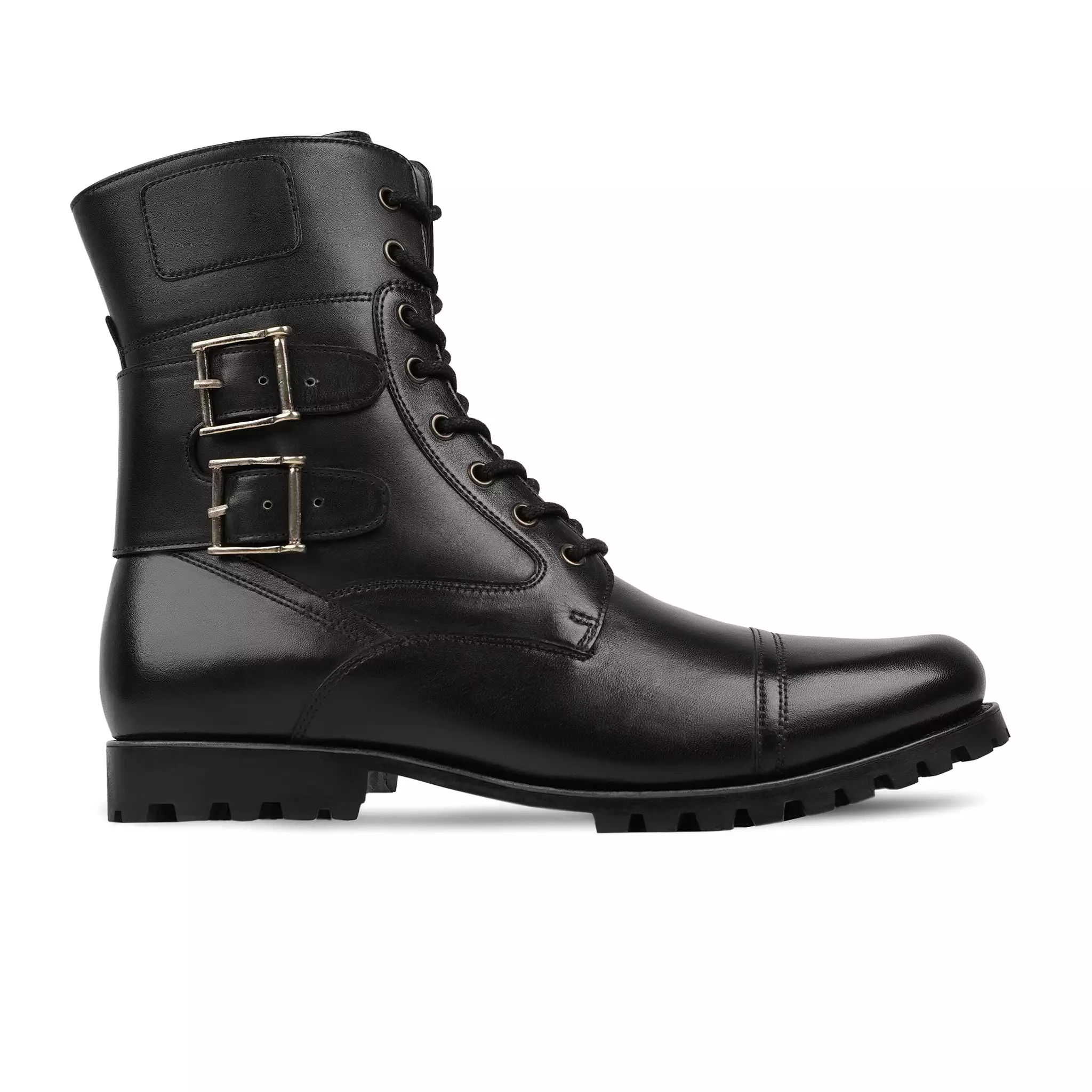 Nispor - Men's Black Calf Leather Boot