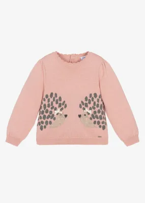 Noa Hedgehog Sweater - Blush