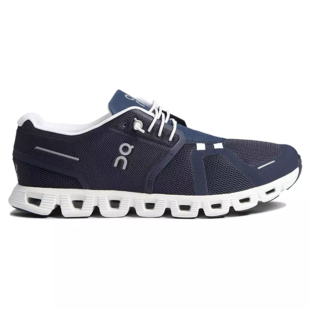 On Mens Trainers Cloud 5 Casual Lace-Up Sneaker Outdoor Textile Synthetic - UK 8.5