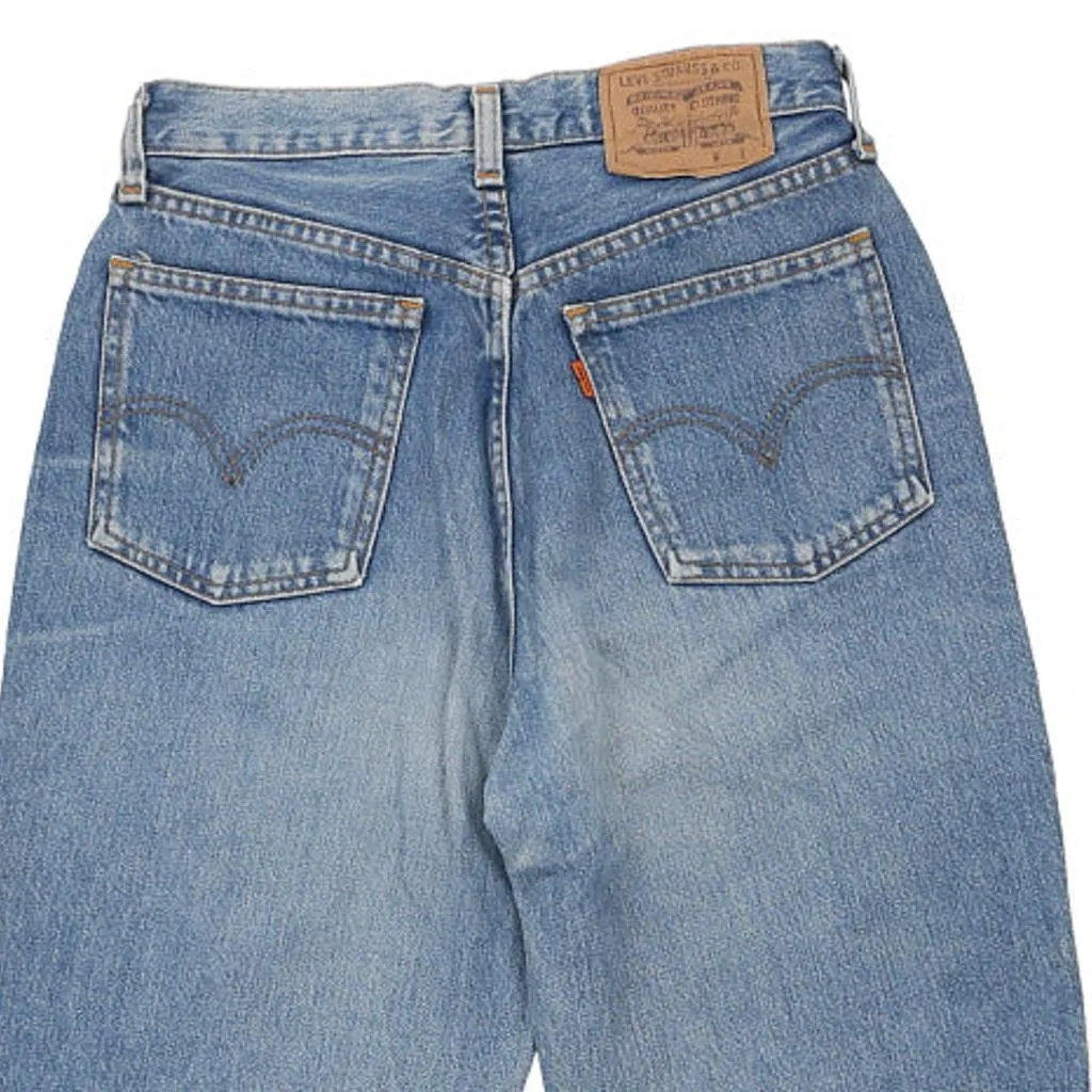 Orange Tab Levis Jeans - 27W 28L Blue Cotton