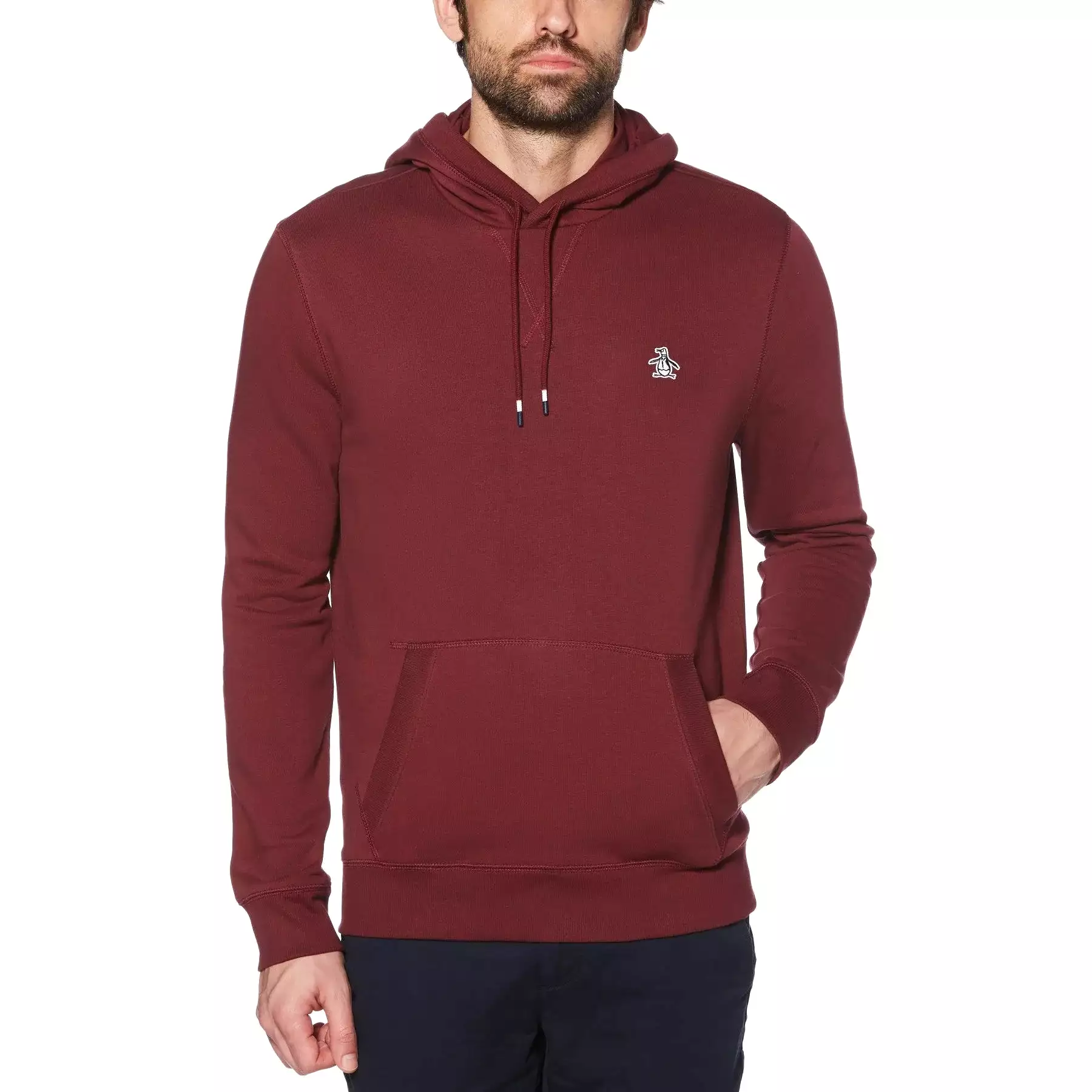 Original Penguin Mens 'Sticker Pete' Hoodie Sweatshirt